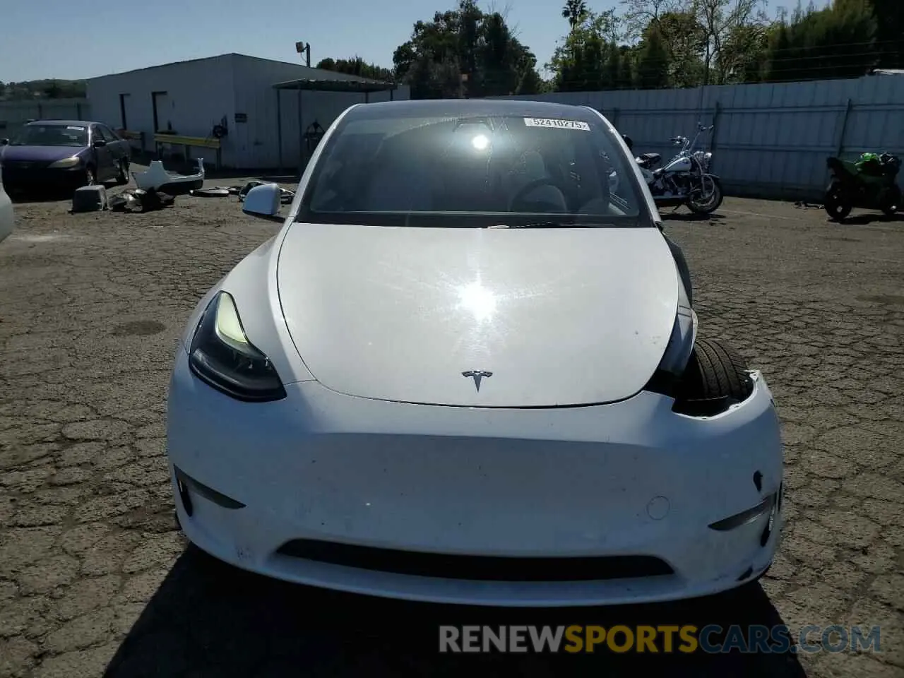 5 Photograph of a damaged car 5YJYGDEF2MF277467 TESLA MODEL Y 2021
