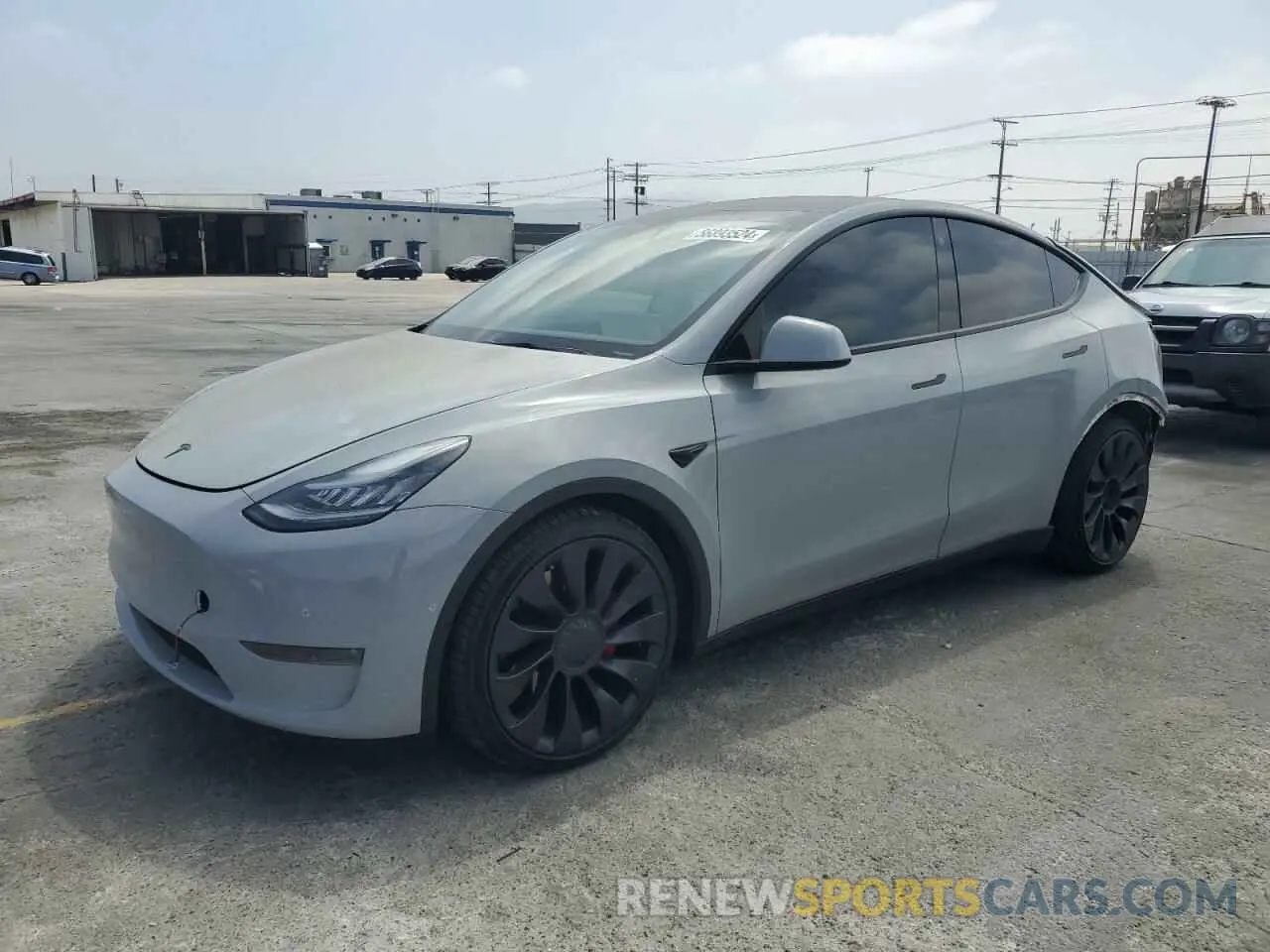 1 Photograph of a damaged car 5YJYGDEF3MF078542 TESLA MODEL Y 2021