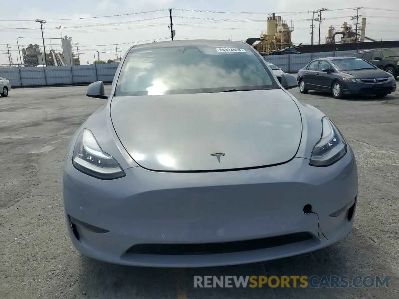 5 Photograph of a damaged car 5YJYGDEF3MF078542 TESLA MODEL Y 2021