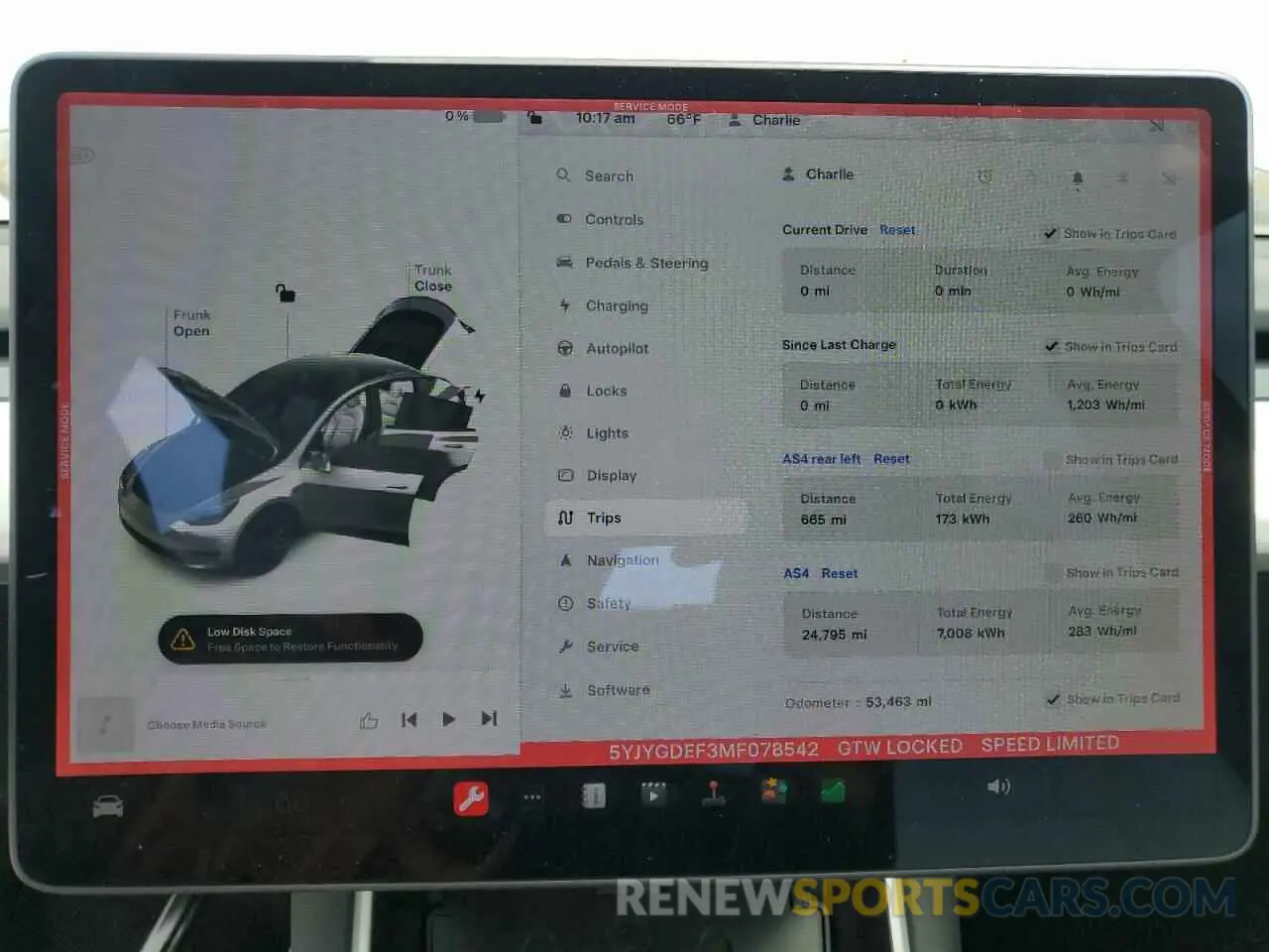 9 Photograph of a damaged car 5YJYGDEF3MF078542 TESLA MODEL Y 2021