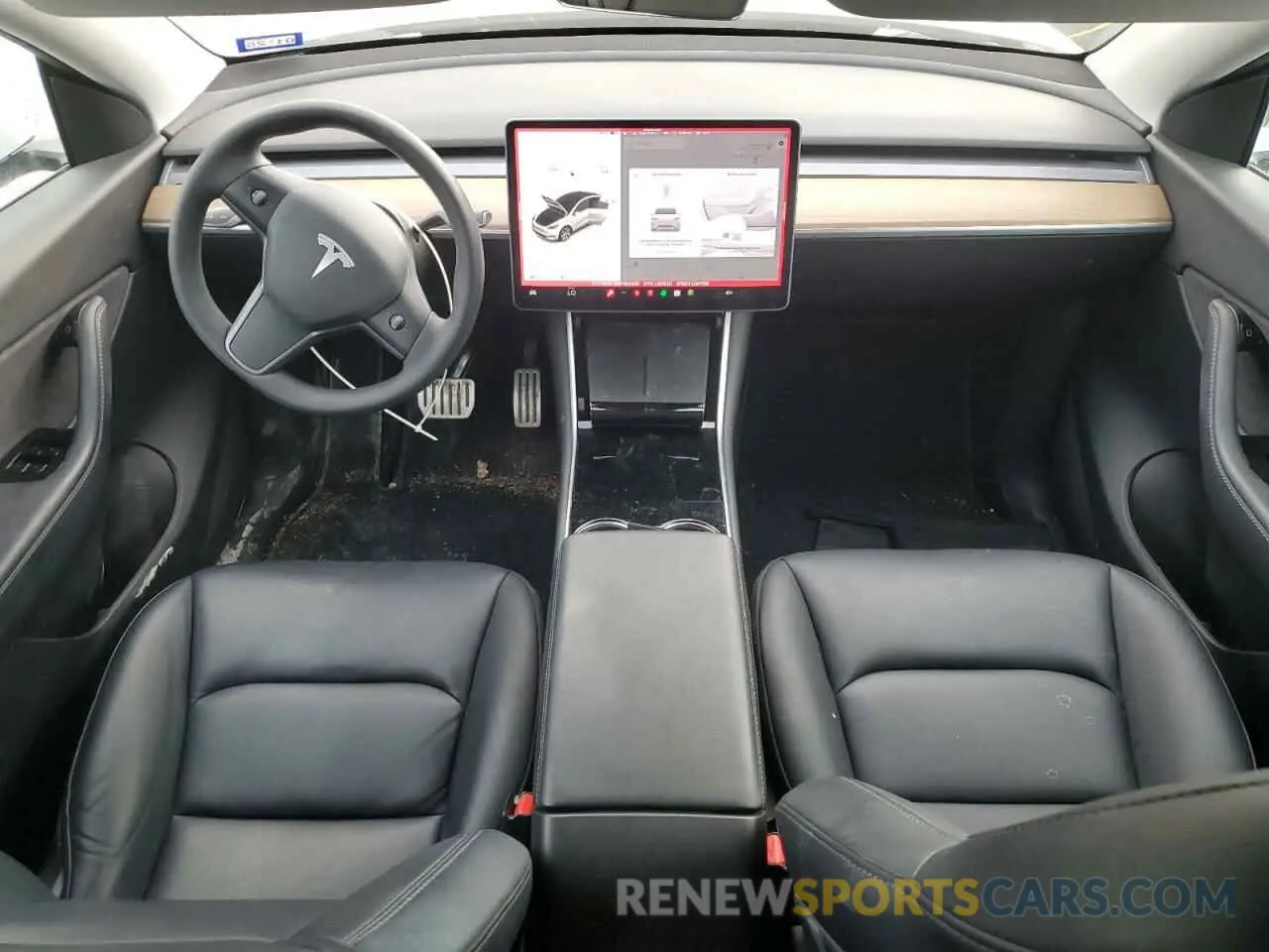 8 Photograph of a damaged car 5YJYGDEF3MF092330 TESLA MODEL Y 2021