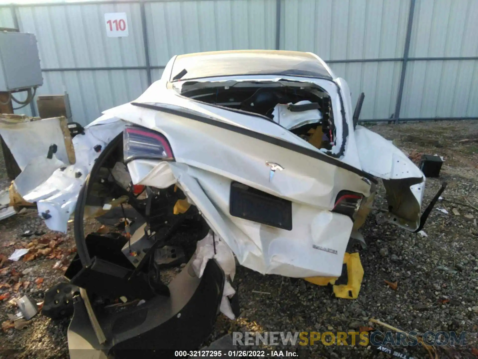 6 Photograph of a damaged car 5YJYGDEF4MF092238 TESLA MODEL Y 2021