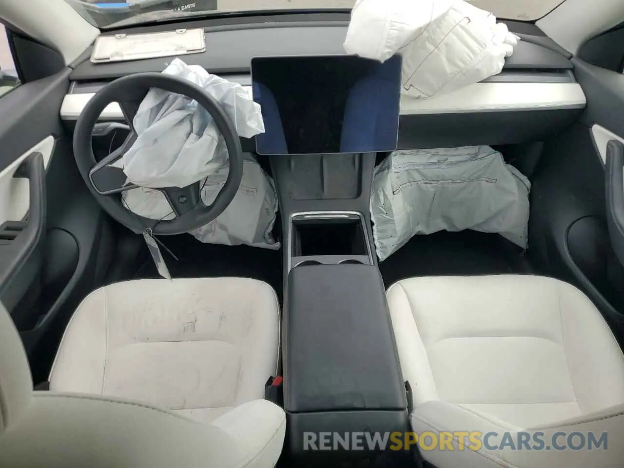 8 Photograph of a damaged car 5YJYGDEF4MF139588 TESLA MODEL Y 2021
