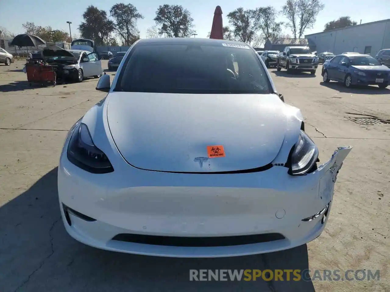 5 Photograph of a damaged car 5YJYGDEF4MF216007 TESLA MODEL Y 2021