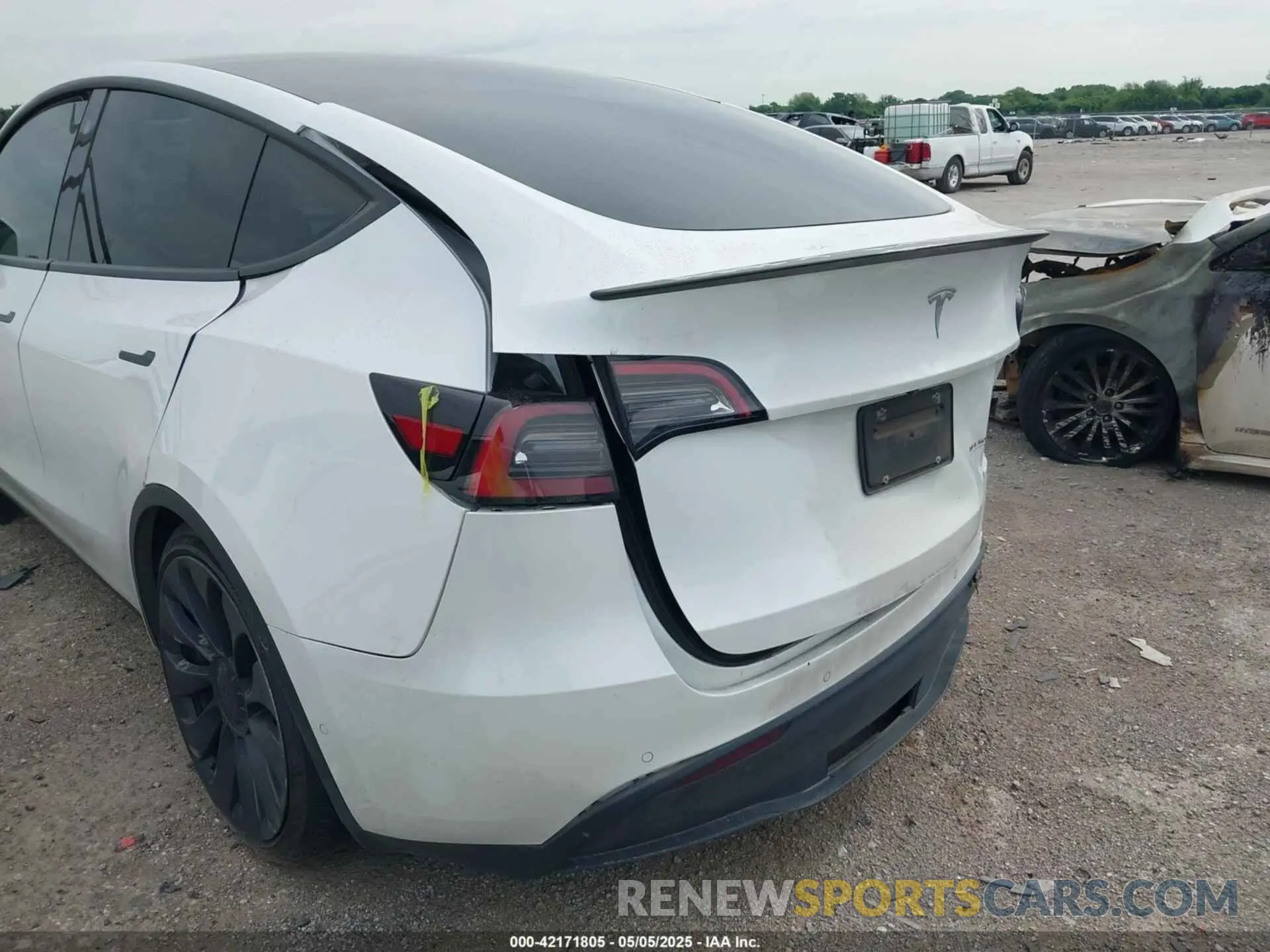 19 Photograph of a damaged car 5YJYGDEF4MF250206 TESLA MODEL Y 2021