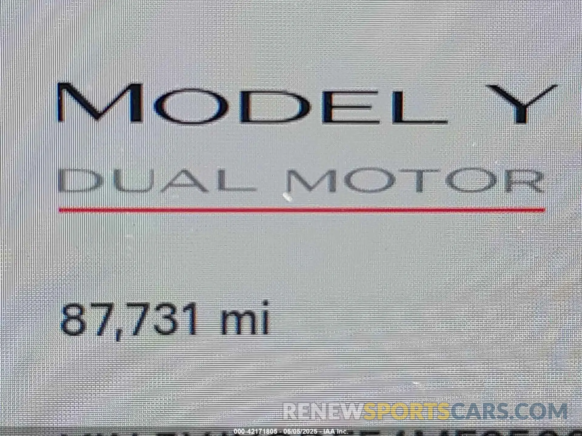 7 Photograph of a damaged car 5YJYGDEF4MF250206 TESLA MODEL Y 2021