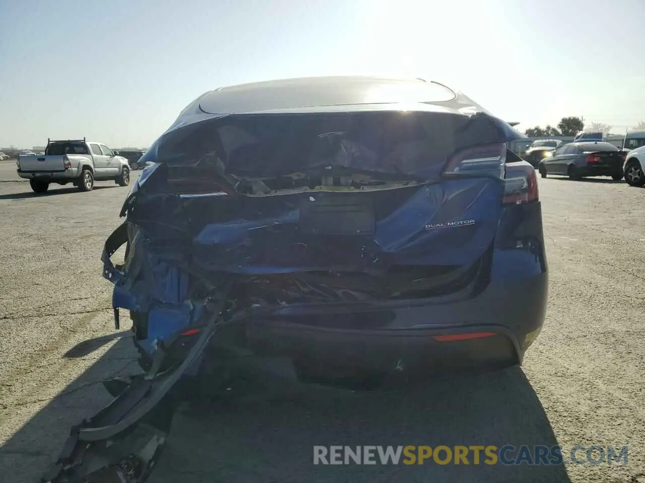 6 Photograph of a damaged car 5YJYGDEF4MF298255 TESLA MODEL Y 2021