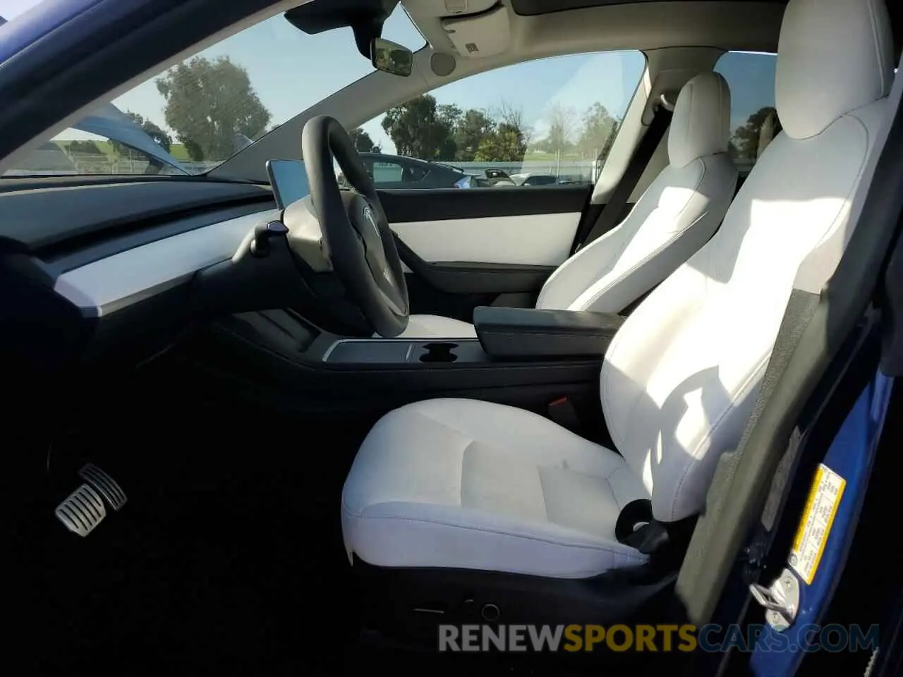 7 Photograph of a damaged car 5YJYGDEF4MF298255 TESLA MODEL Y 2021