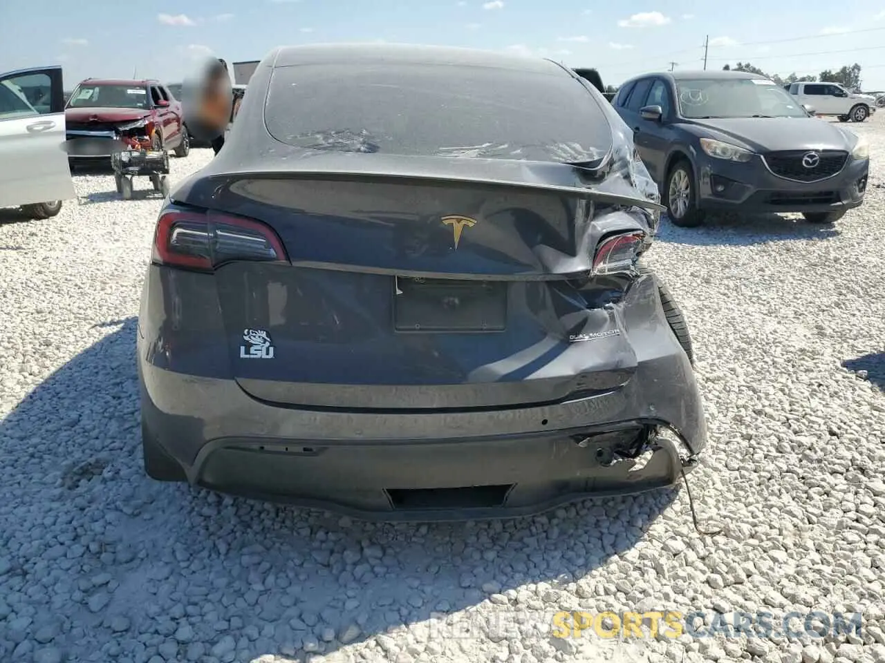 6 Photograph of a damaged car 5YJYGDEF5MF268830 TESLA MODEL Y 2021