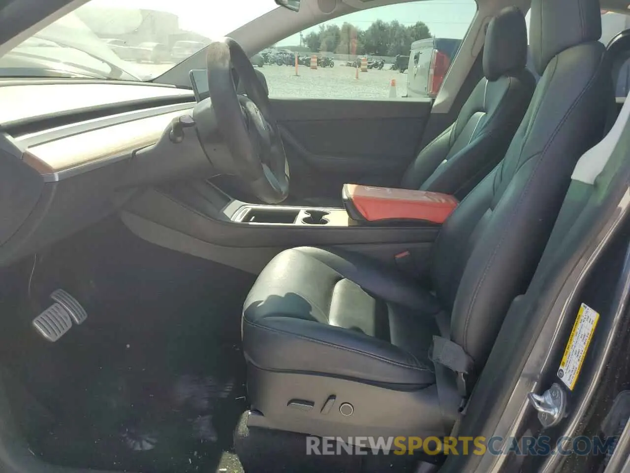 7 Photograph of a damaged car 5YJYGDEF5MF268830 TESLA MODEL Y 2021