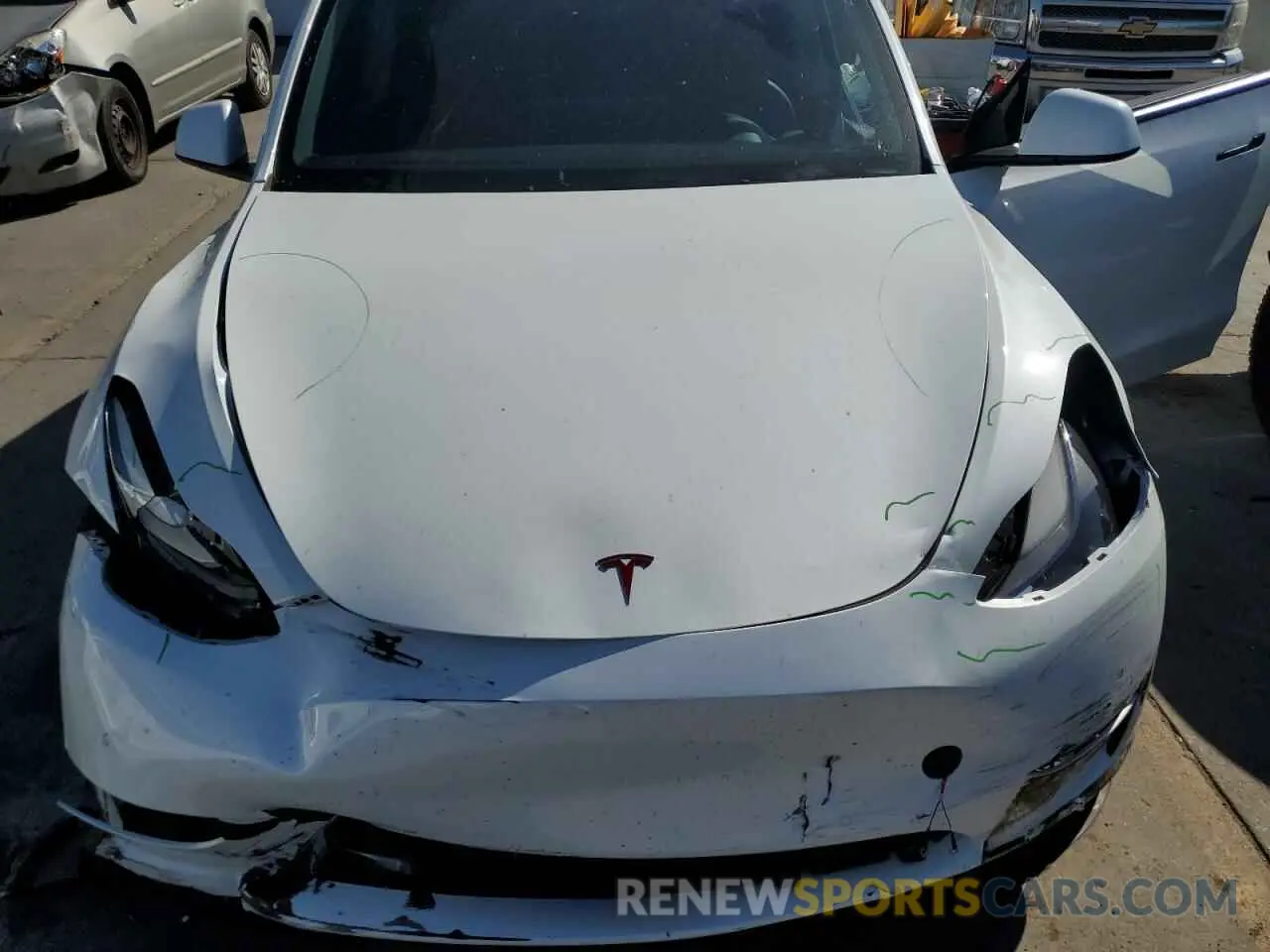 11 Photograph of a damaged car 5YJYGDEF5MF277737 TESLA MODEL Y 2021