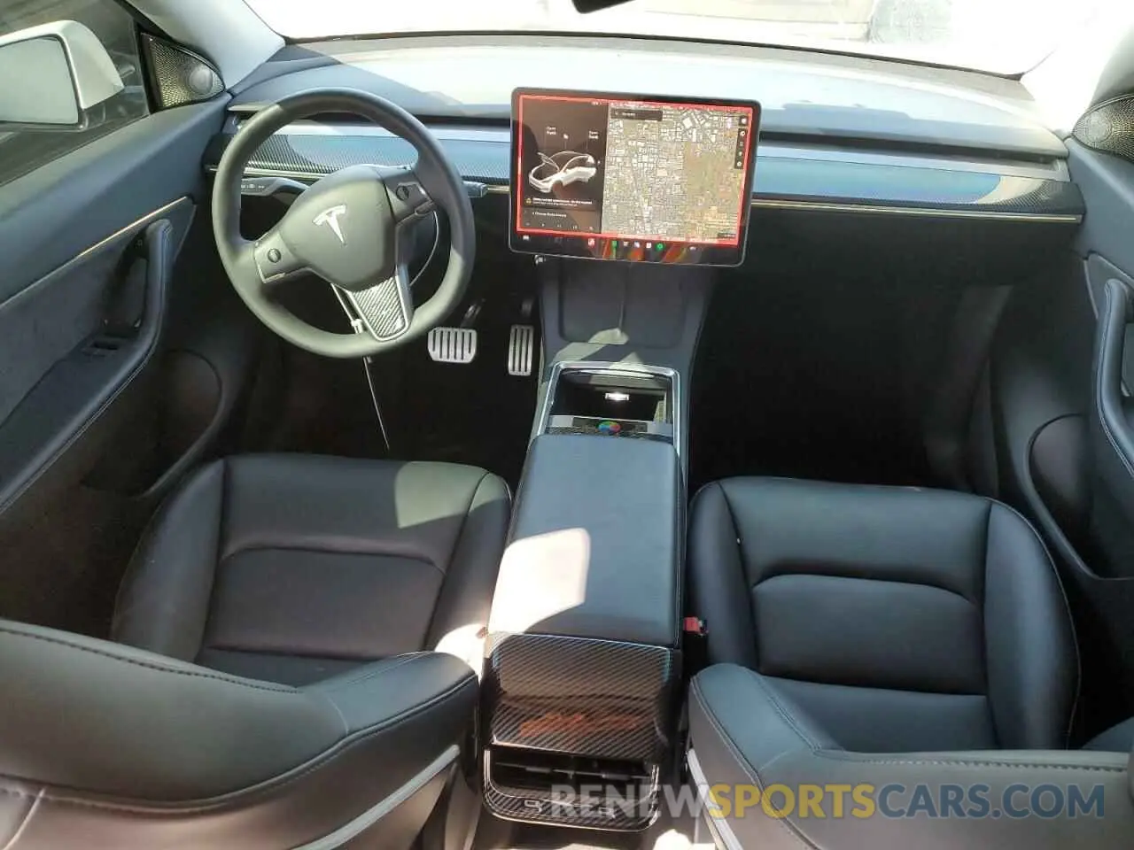8 Photograph of a damaged car 5YJYGDEF5MF277737 TESLA MODEL Y 2021
