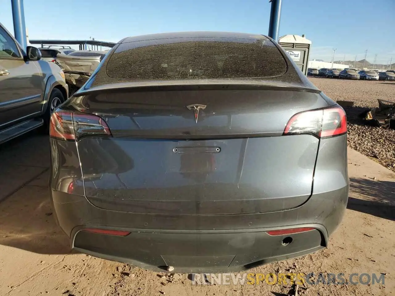 6 Photograph of a damaged car 5YJYGDEF6MF078518 TESLA MODEL Y 2021