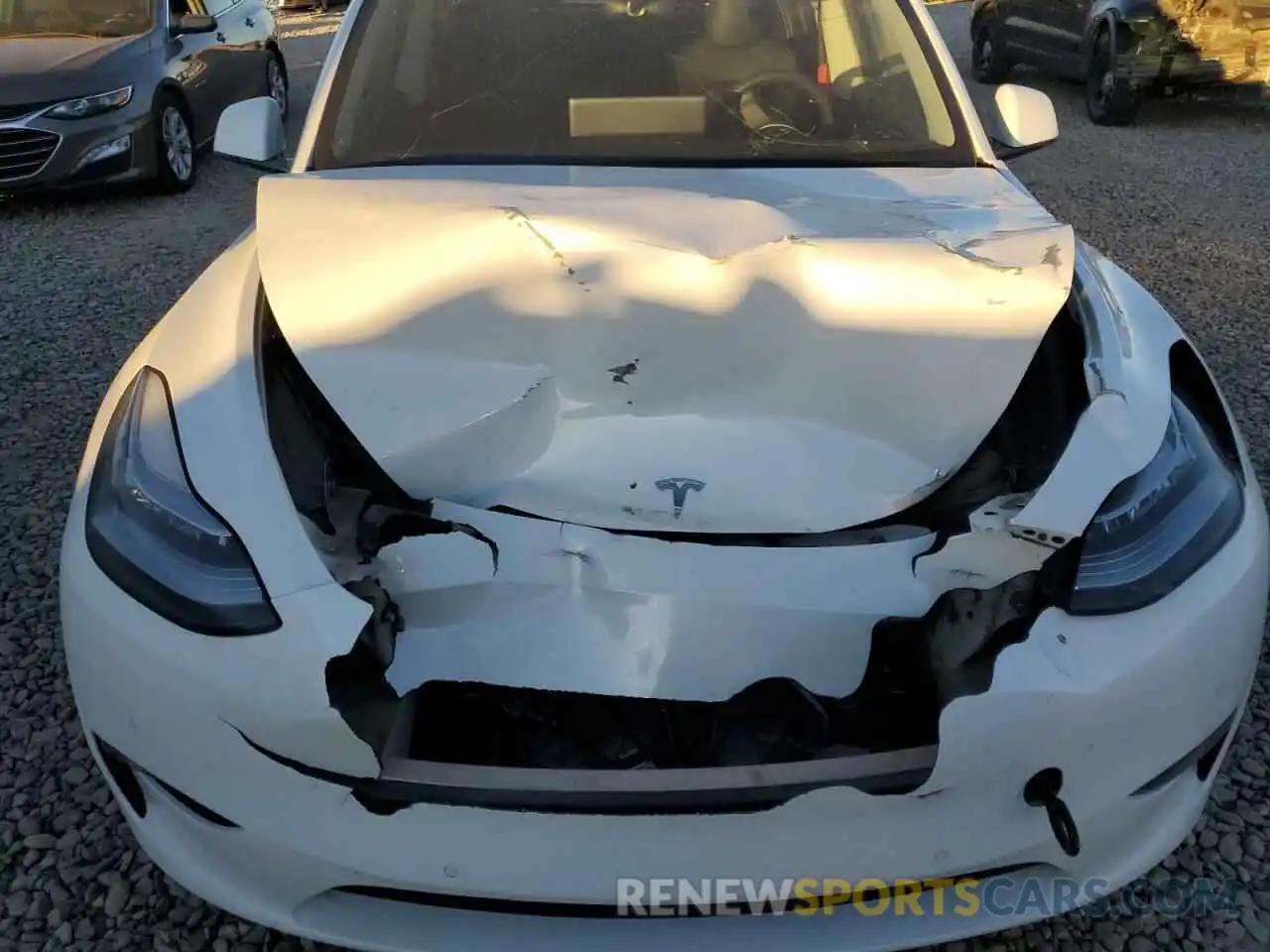 11 Photograph of a damaged car 5YJYGDEF6MF091852 TESLA MODEL Y 2021