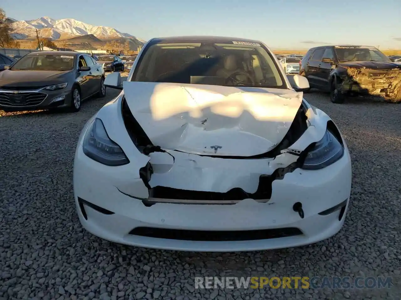 5 Photograph of a damaged car 5YJYGDEF6MF091852 TESLA MODEL Y 2021