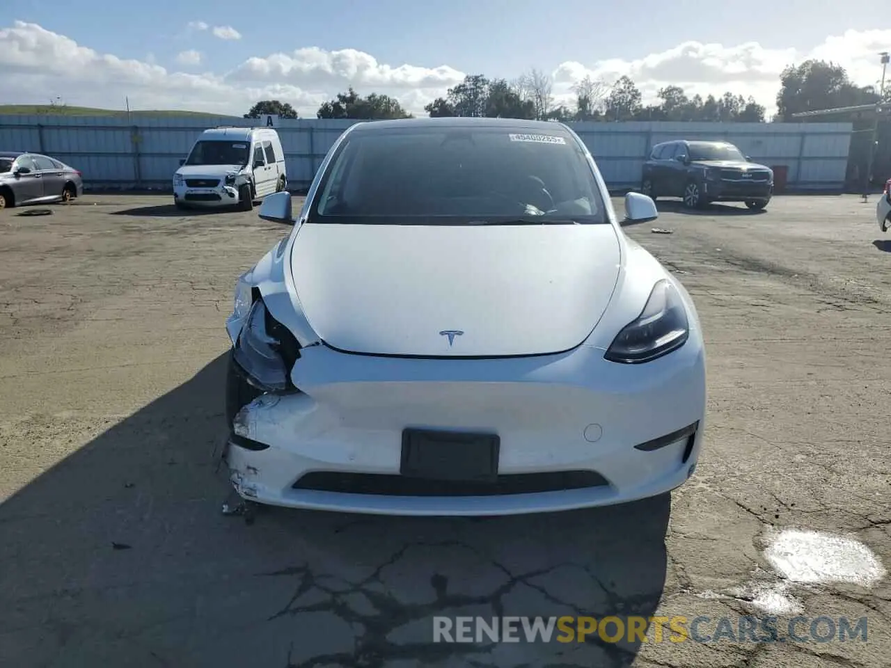 5 Photograph of a damaged car 5YJYGDEF6MF215621 TESLA MODEL Y 2021