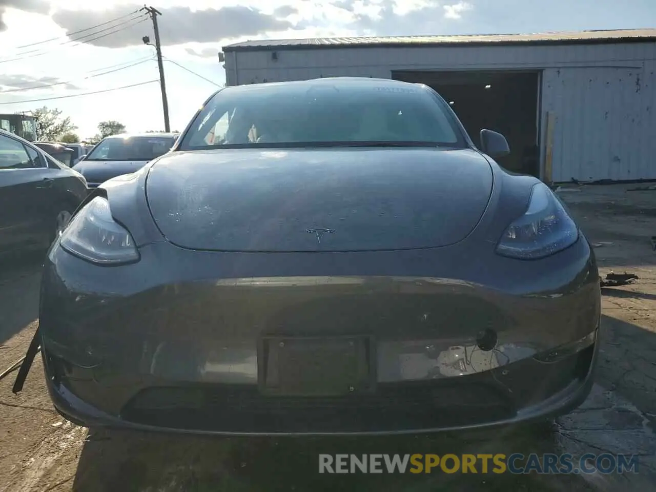 5 Photograph of a damaged car 5YJYGDEF6MF230328 TESLA MODEL Y 2021