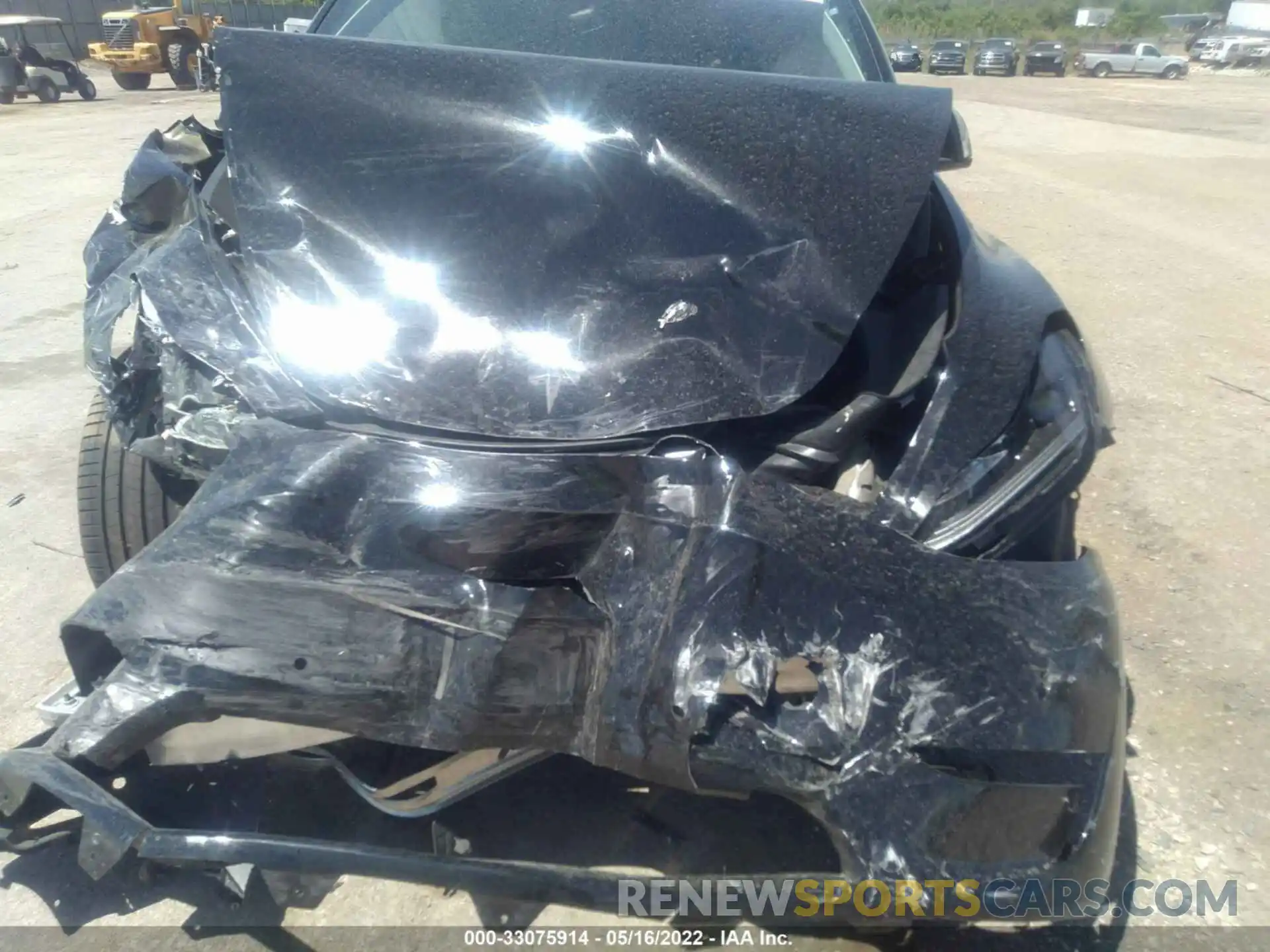 10 Photograph of a damaged car 5YJYGDEF6MF259294 TESLA MODEL Y 2021