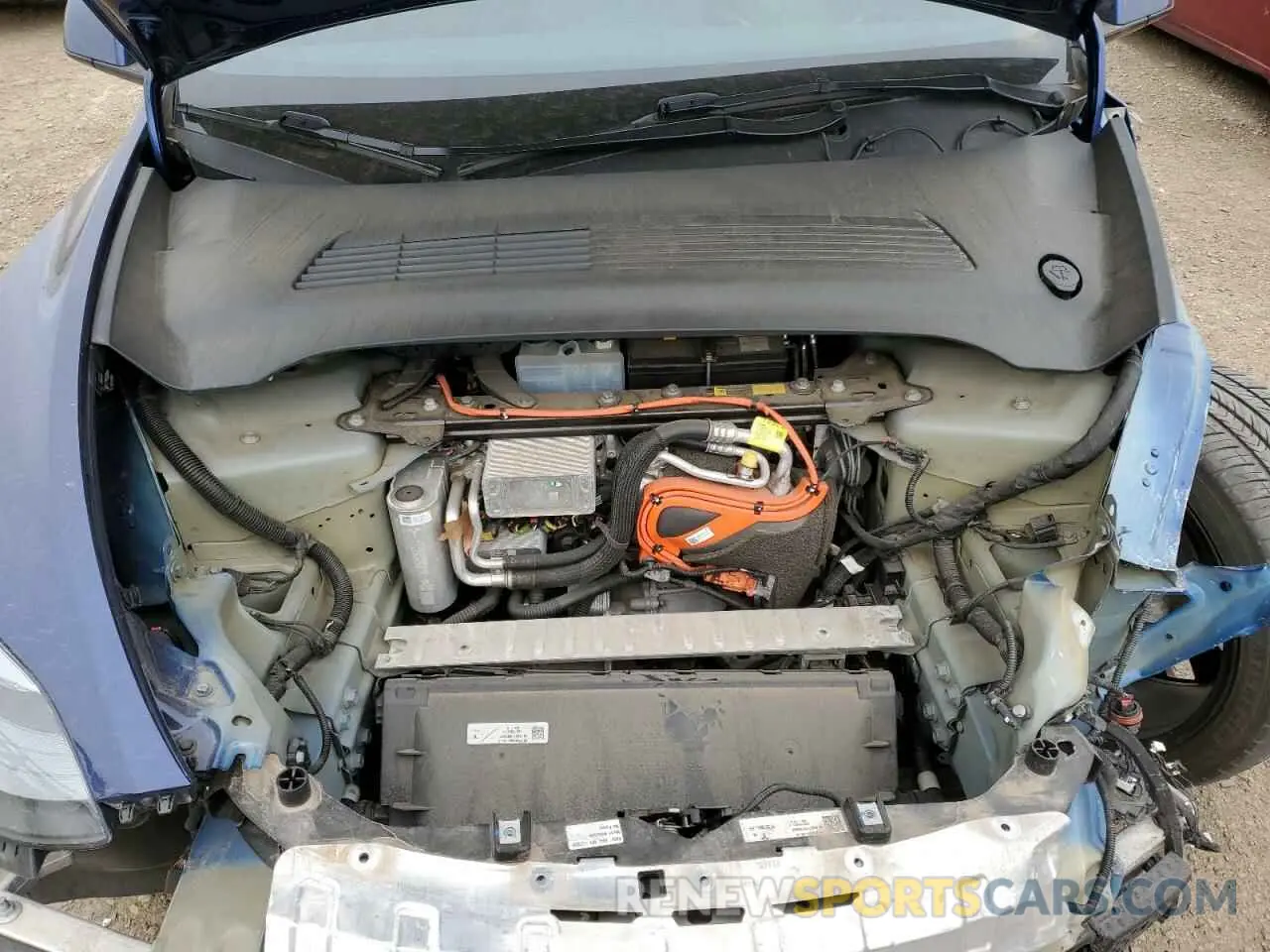 11 Photograph of a damaged car 5YJYGDEF7MF194987 TESLA MODEL Y 2021