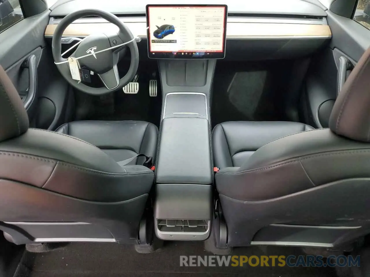 8 Photograph of a damaged car 5YJYGDEF7MF194987 TESLA MODEL Y 2021
