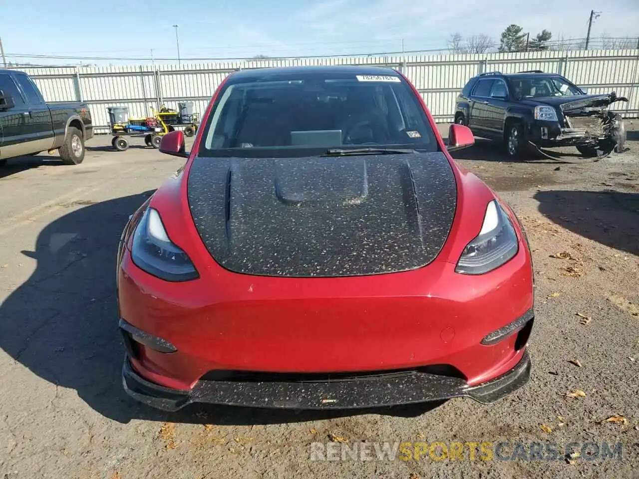 5 Photograph of a damaged car 5YJYGDEF7MF197484 TESLA MODEL Y 2021