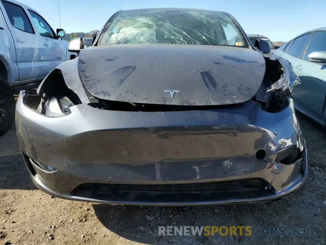 5 Photograph of a damaged car 5YJYGDEF7MF202182 TESLA MODEL Y 2021