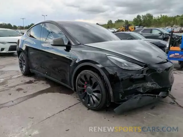 14 Photograph of a damaged car 5YJYGDEF7MF268876 TESLA MODEL Y 2021