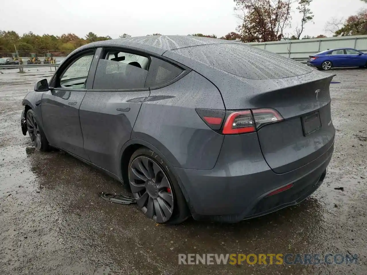 3 Photograph of a damaged car 5YJYGDEF8MF075474 TESLA MODEL Y 2021