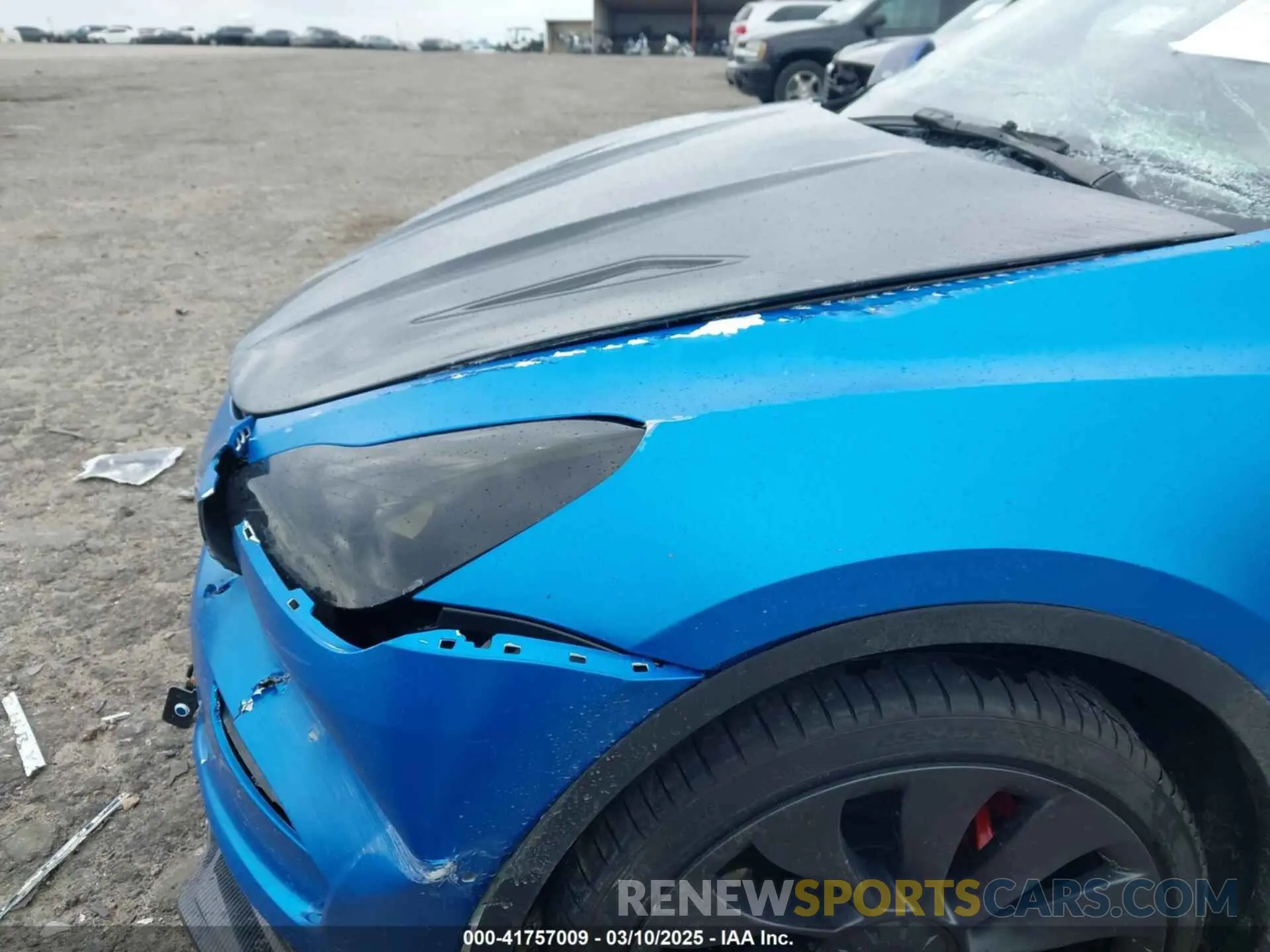 22 Photograph of a damaged car 5YJYGDEF8MF209819 TESLA MODEL Y 2021