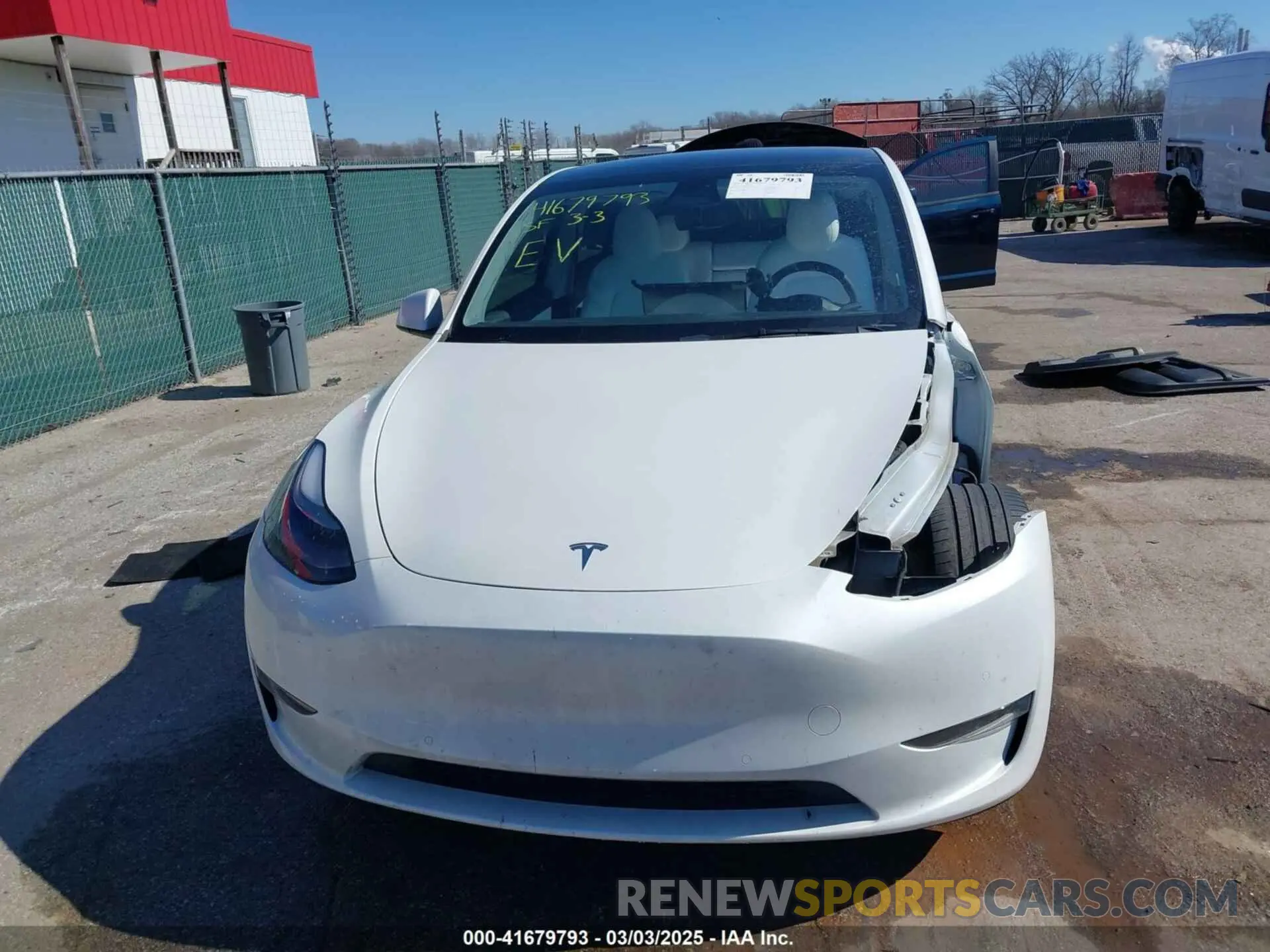 12 Photograph of a damaged car 5YJYGDEF8MF246658 TESLA MODEL Y 2021