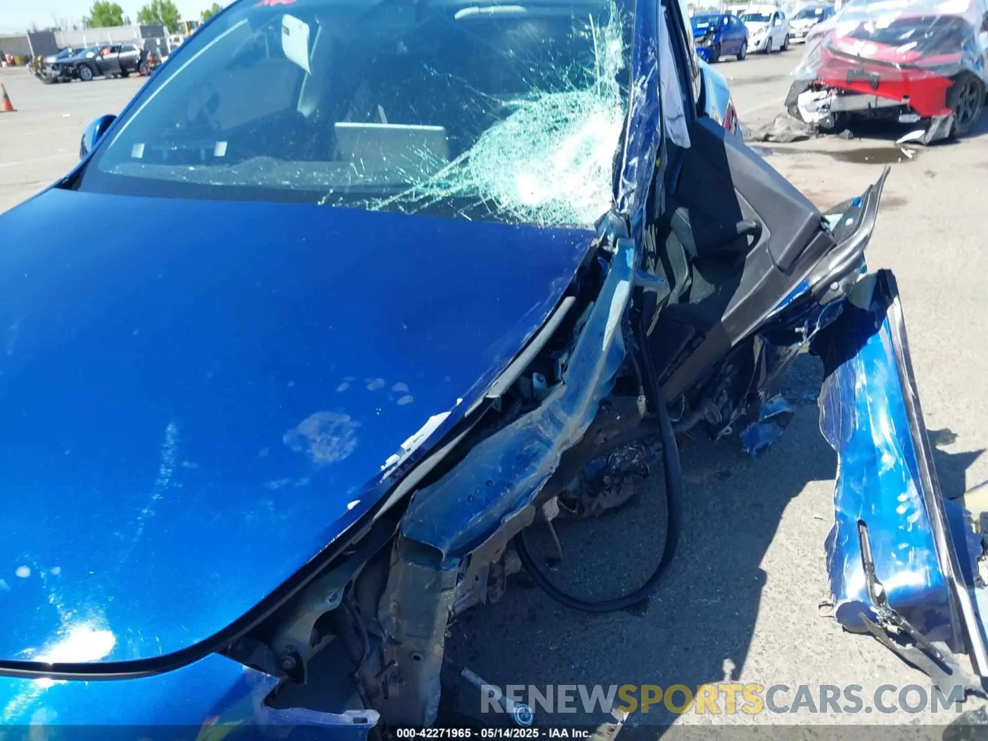 6 Photograph of a damaged car 5YJYGDEF8MF267574 TESLA MODEL Y 2021