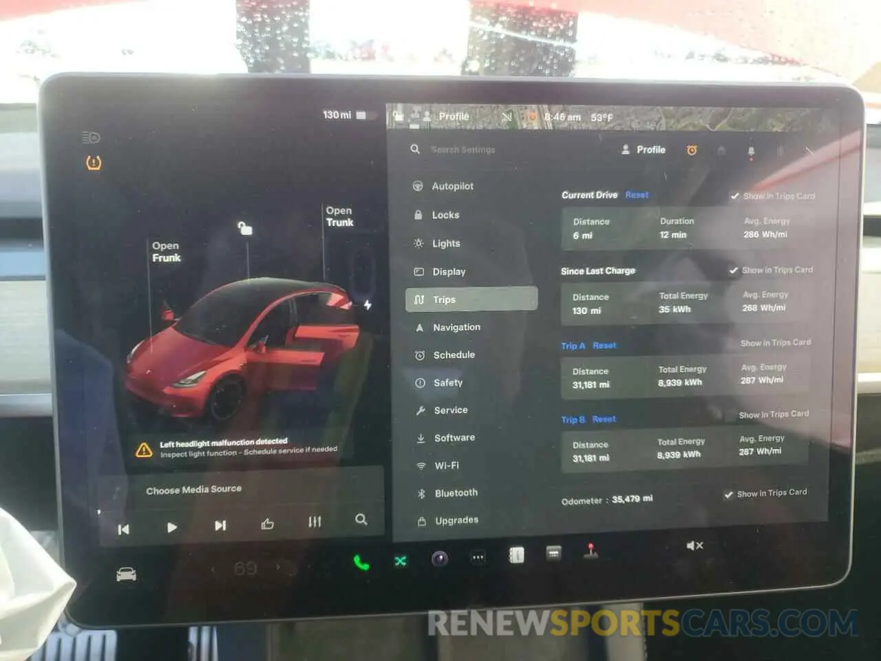 9 Photograph of a damaged car 5YJYGDEF8MF276050 TESLA MODEL Y 2021