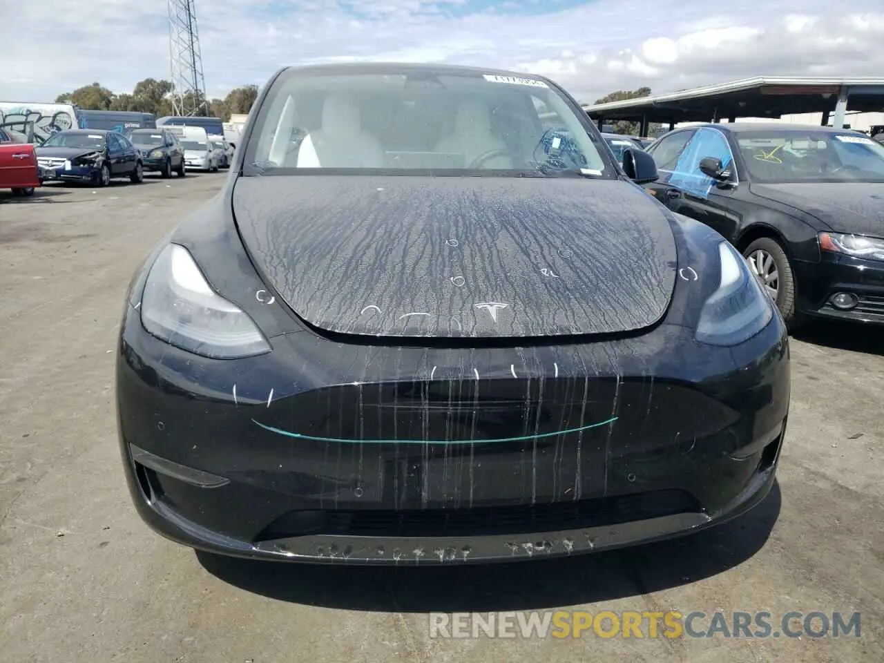 5 Photograph of a damaged car 5YJYGDEF8MF294256 TESLA MODEL Y 2021