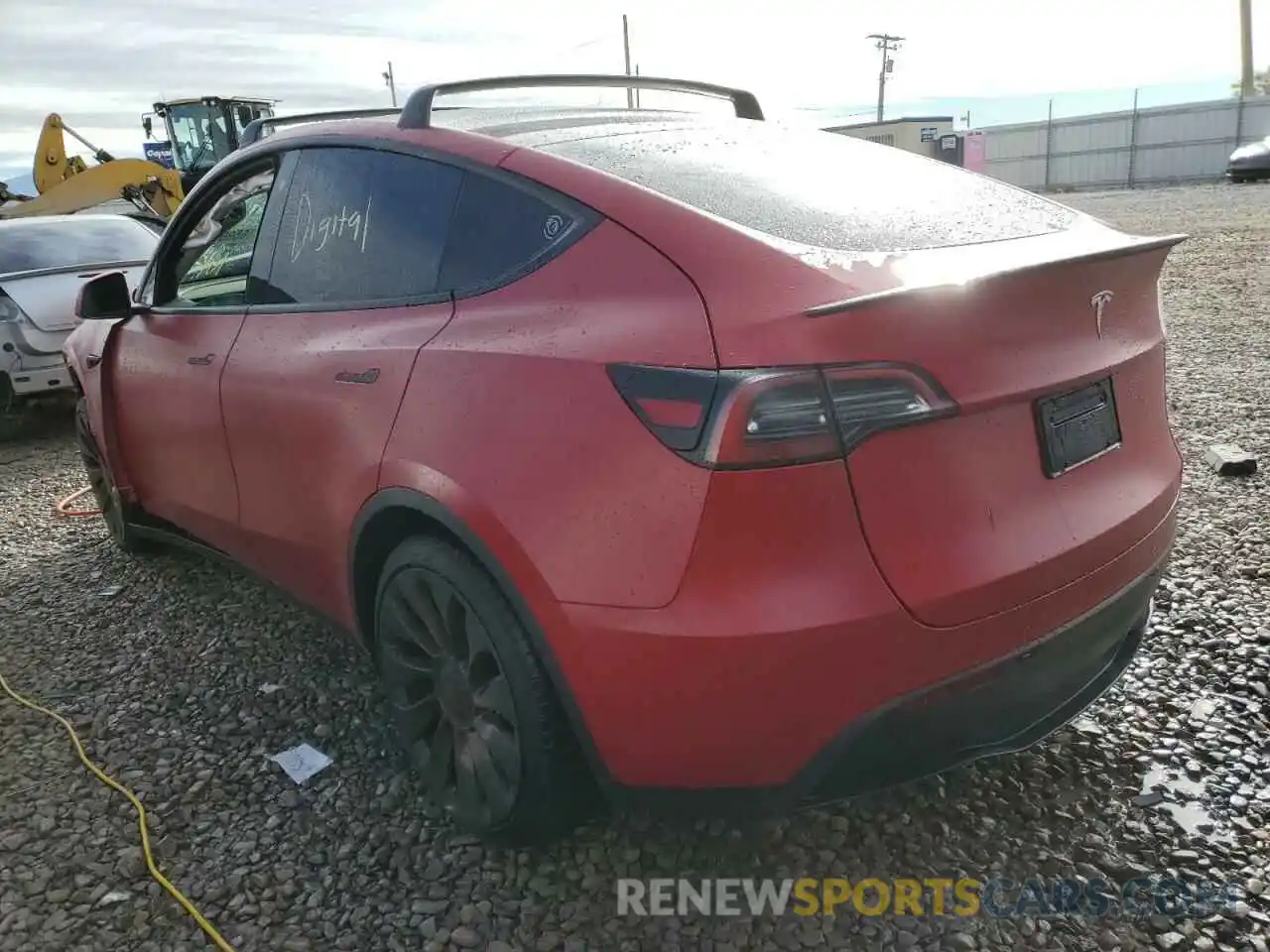 3 Photograph of a damaged car 5YJYGDEF9MF194828 TESLA MODEL Y 2021