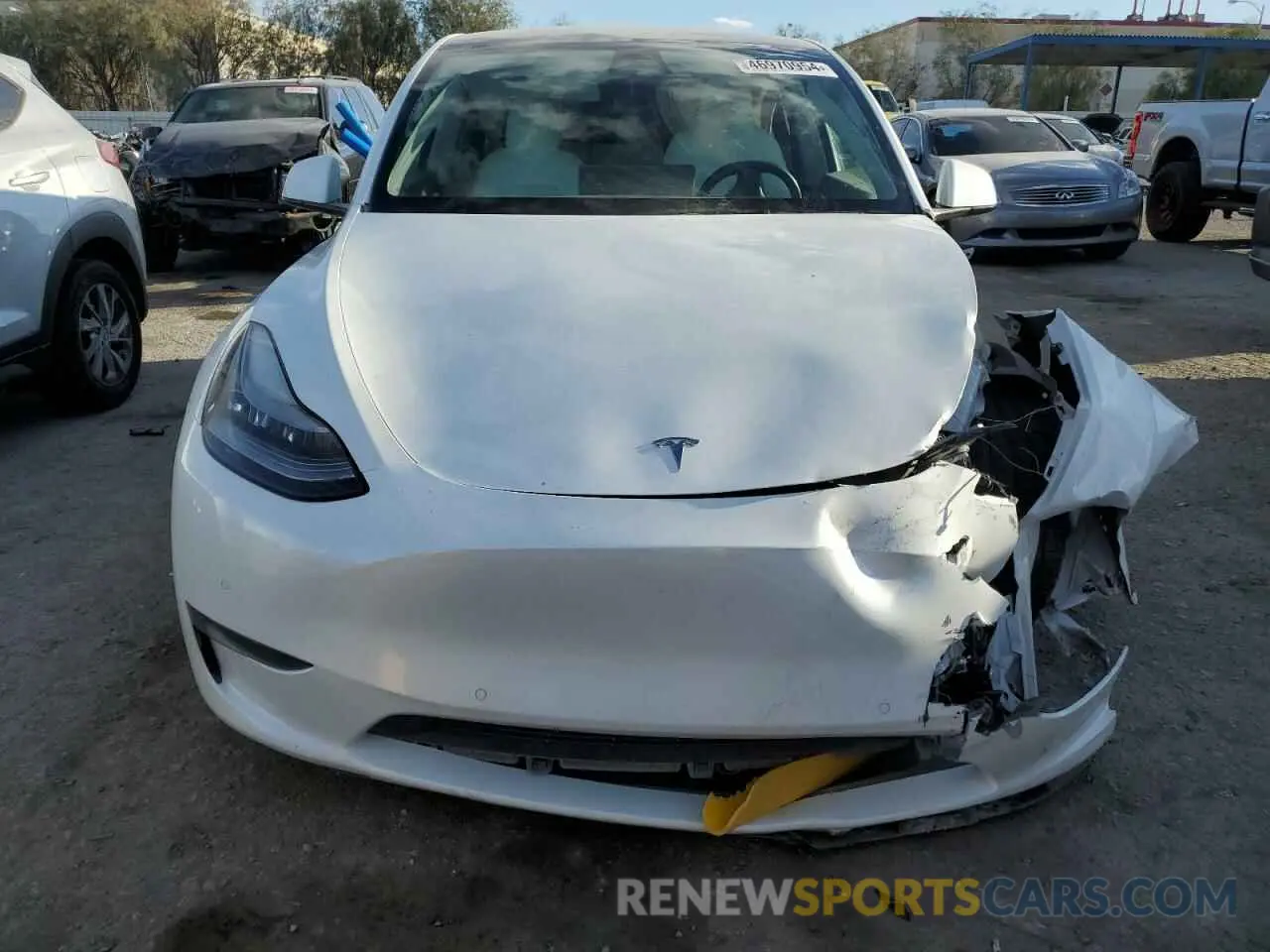 5 Photograph of a damaged car 5YJYGDEFXMF097928 TESLA MODEL Y 2021