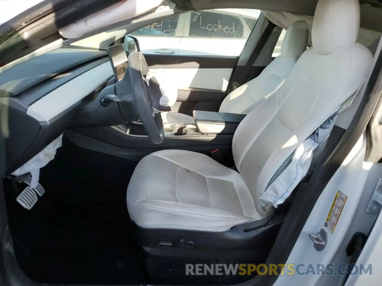 7 Photograph of a damaged car 5YJYGDEFXMF097928 TESLA MODEL Y 2021