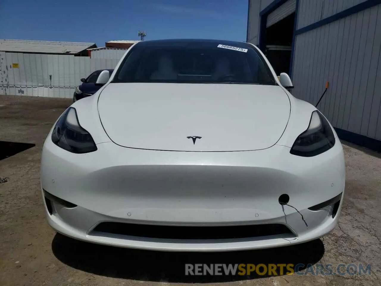 5 Photograph of a damaged car 5YJYGDEFXMF293903 TESLA MODEL Y 2021