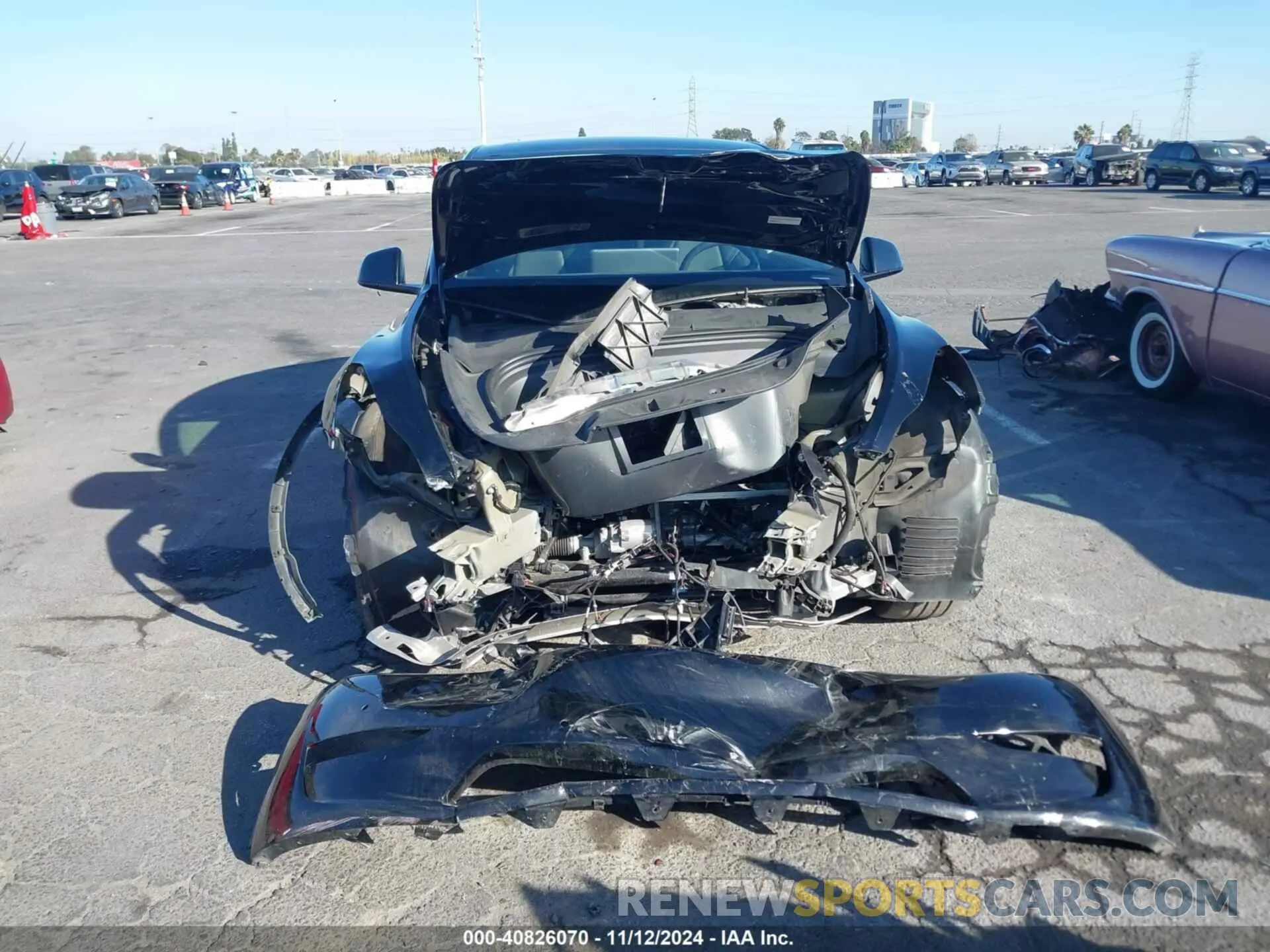 6 Photograph of a damaged car 7SAYGAEE0NF538282 TESLA MODEL Y 2022