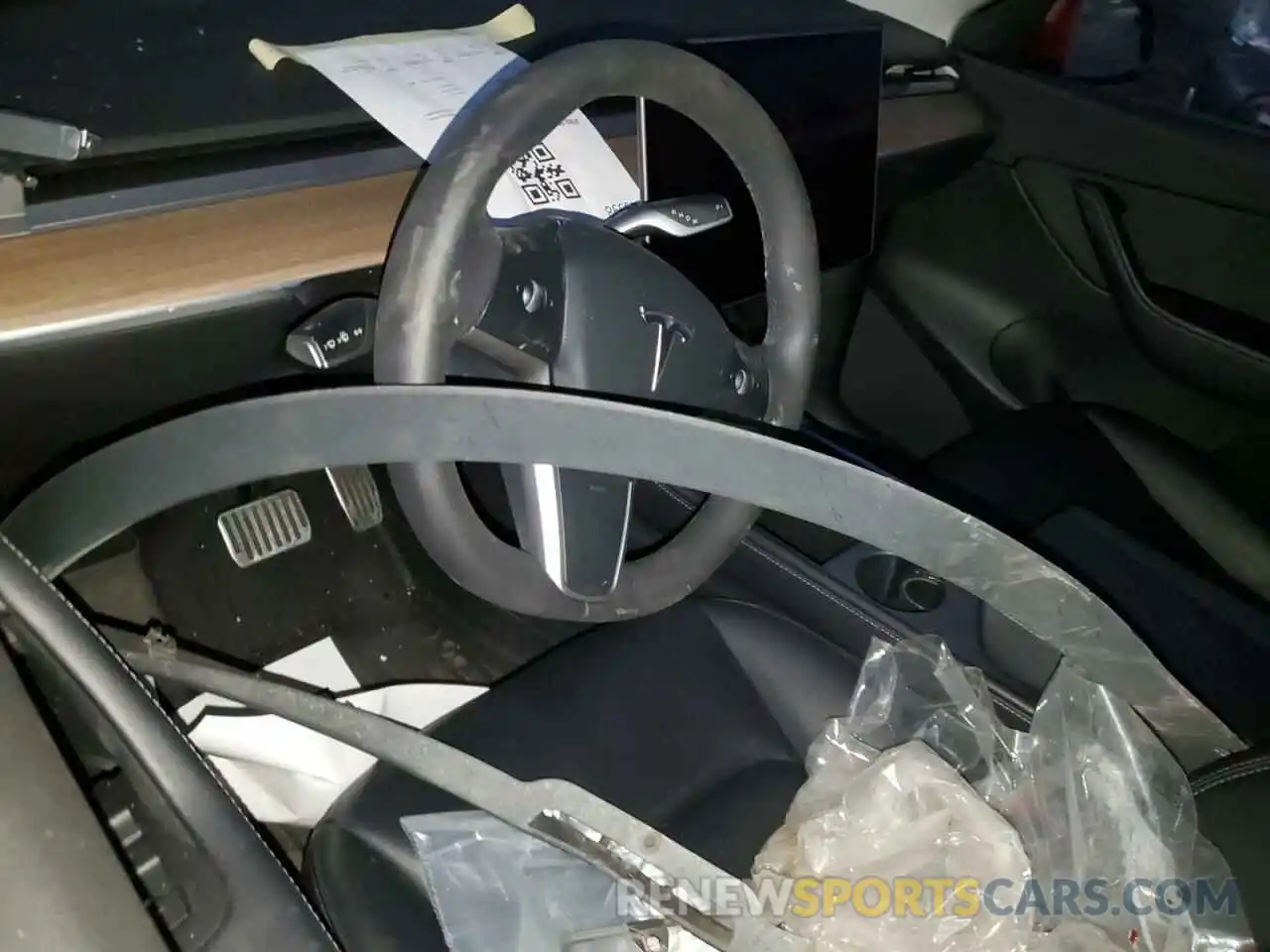 8 Photograph of a damaged car 7SAYGAEE1NF342948 TESLA MODEL Y 2022