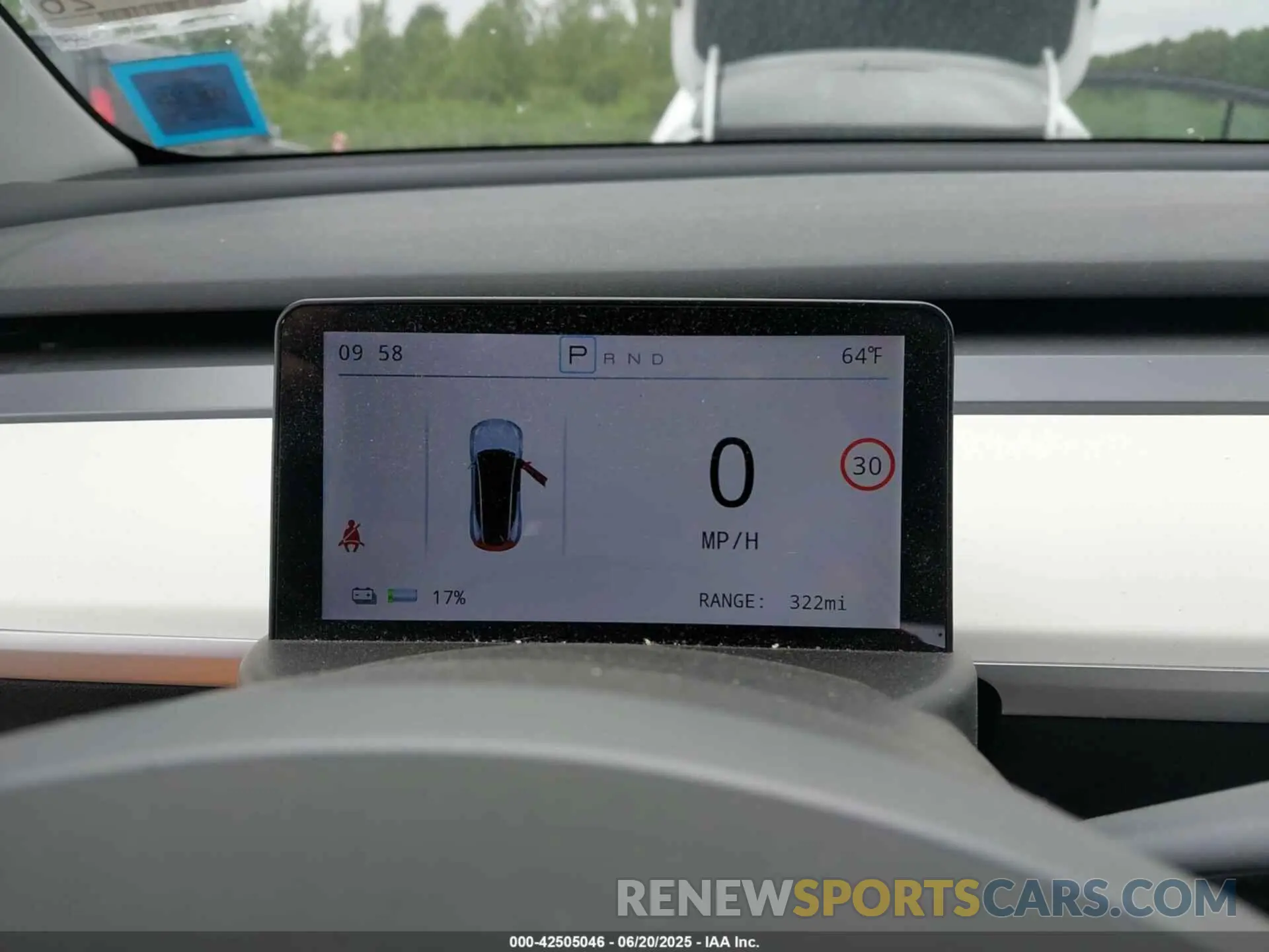 7 Photograph of a damaged car 7SAYGAEE1NF467562 TESLA MODEL Y 2022