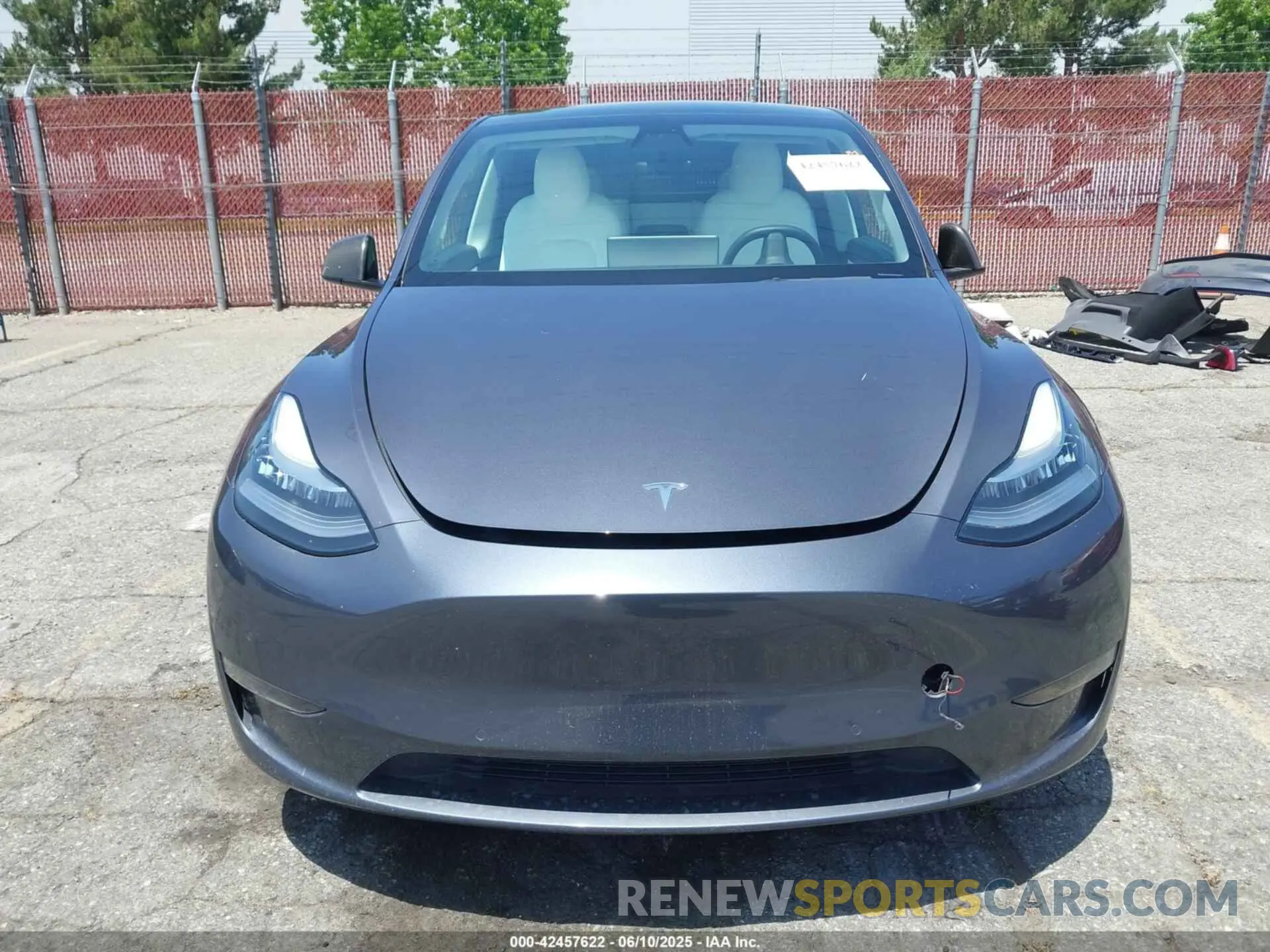 13 Photograph of a damaged car 7SAYGAEE2NF358401 TESLA MODEL Y 2022