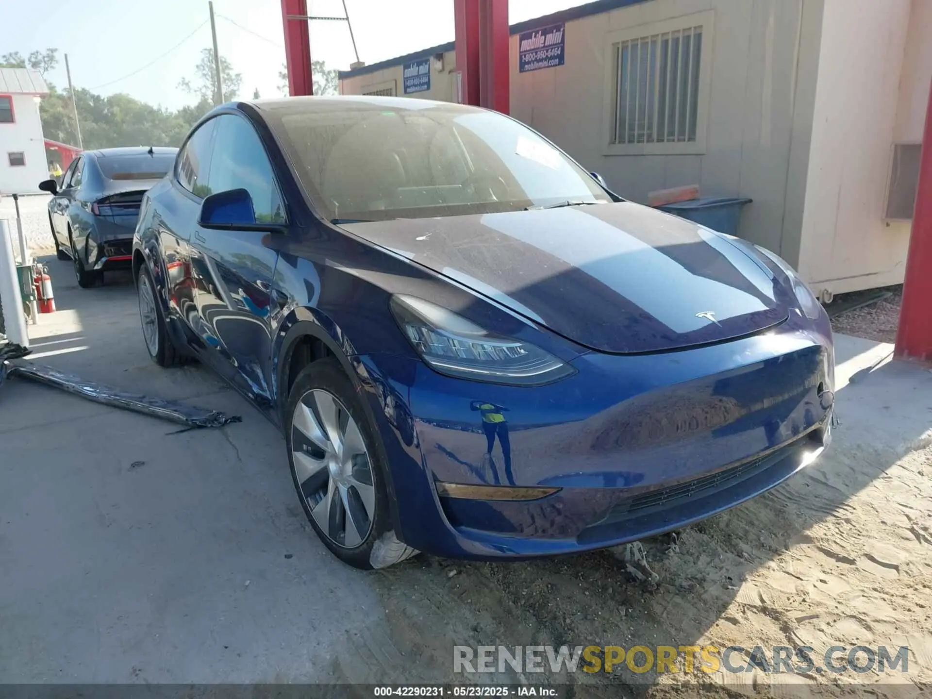 1 Photograph of a damaged car 7SAYGAEE2NF364733 TESLA MODEL Y 2022