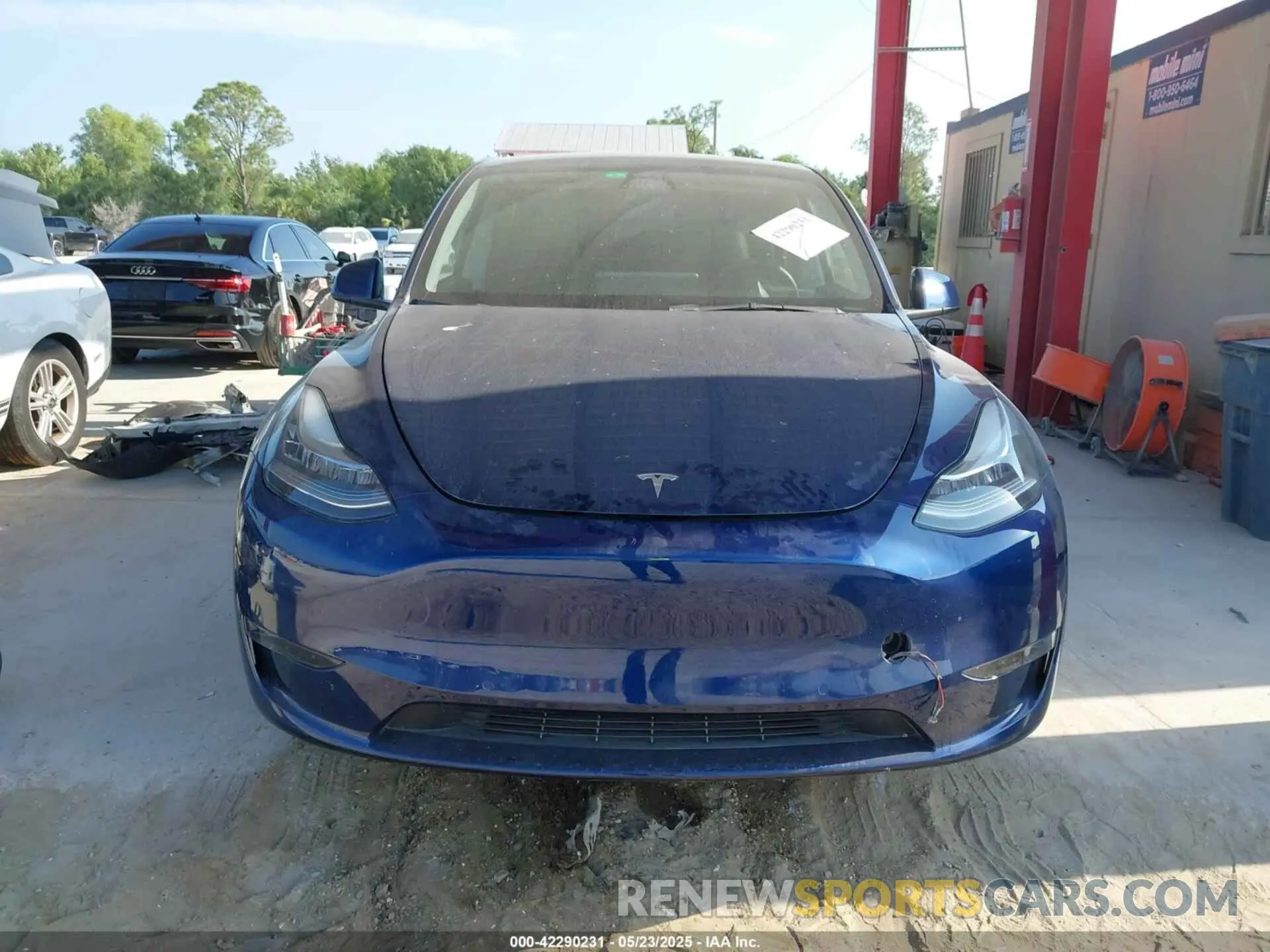 6 Photograph of a damaged car 7SAYGAEE2NF364733 TESLA MODEL Y 2022