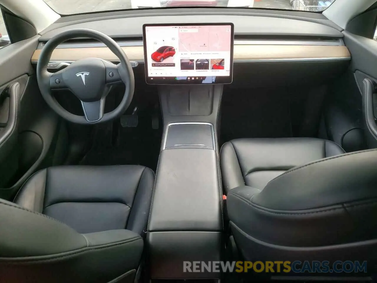 8 Photograph of a damaged car 7SAYGAEE2NF383377 TESLA MODEL Y 2022