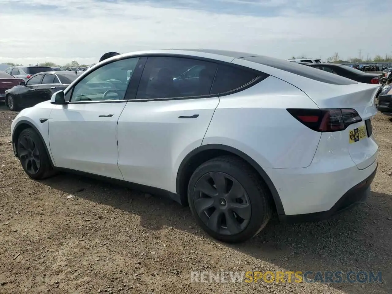 2 Photograph of a damaged car 7SAYGAEE2NF465173 TESLA MODEL Y 2022