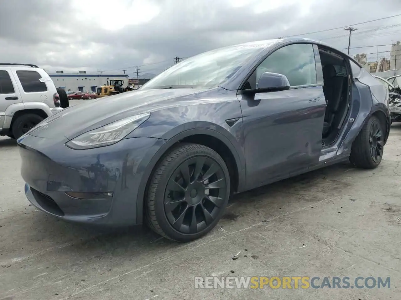 1 Photograph of a damaged car 7SAYGAEE2NF516946 TESLA MODEL Y 2022