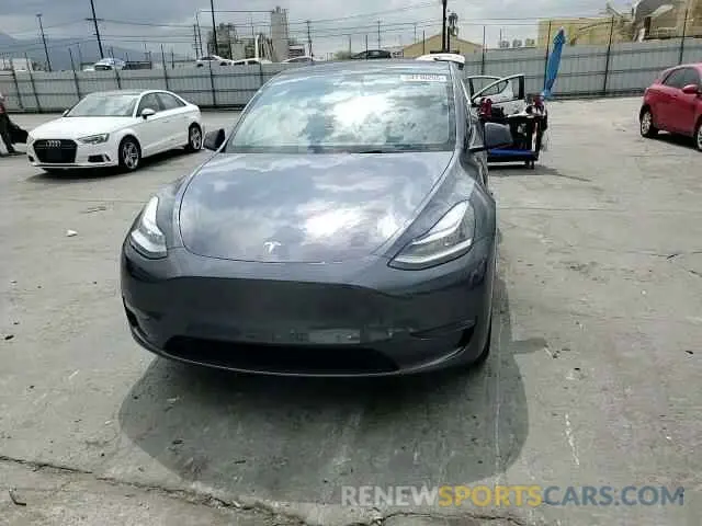 15 Photograph of a damaged car 7SAYGAEE2NF516946 TESLA MODEL Y 2022