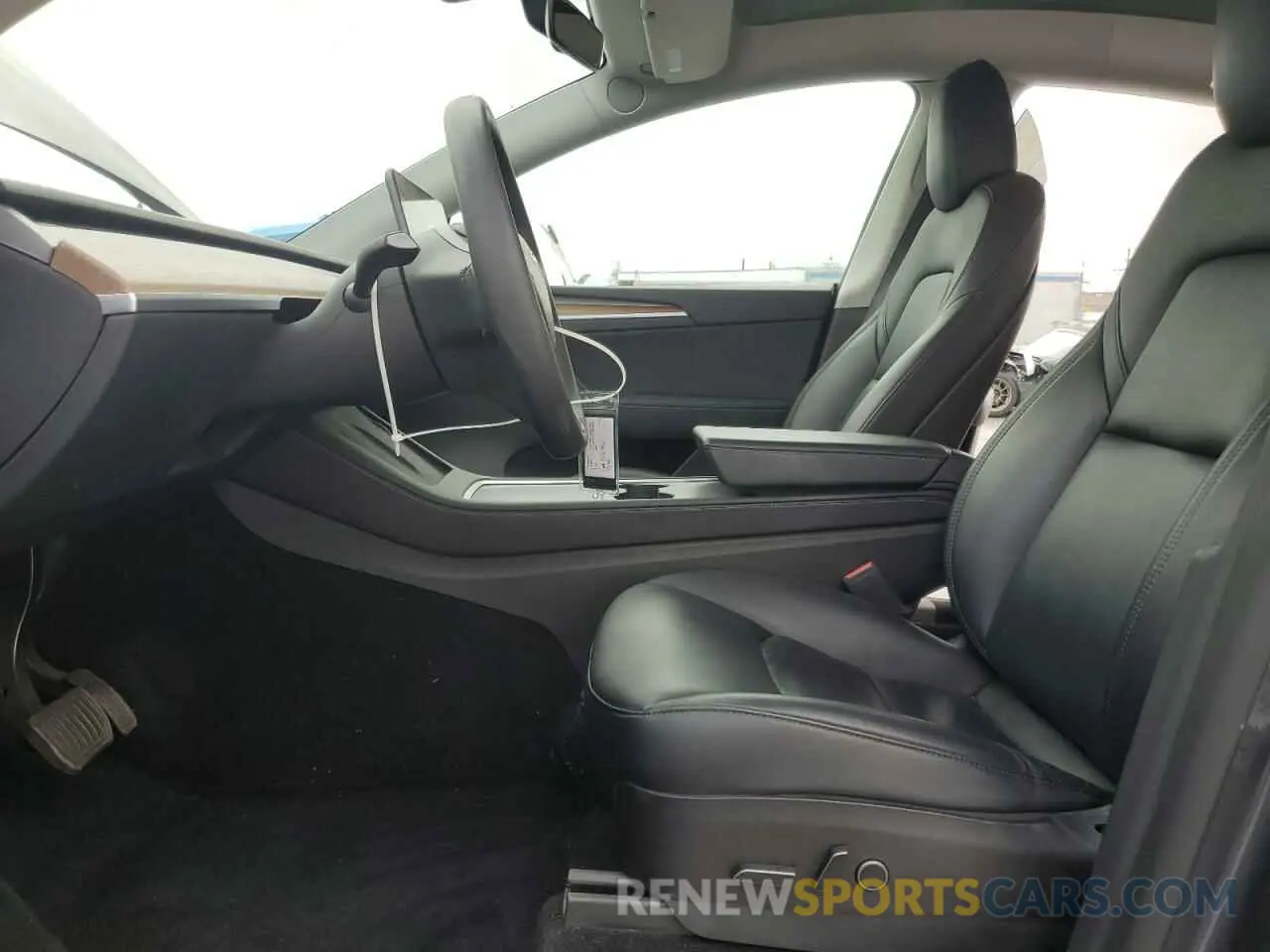7 Photograph of a damaged car 7SAYGAEE2NF516946 TESLA MODEL Y 2022