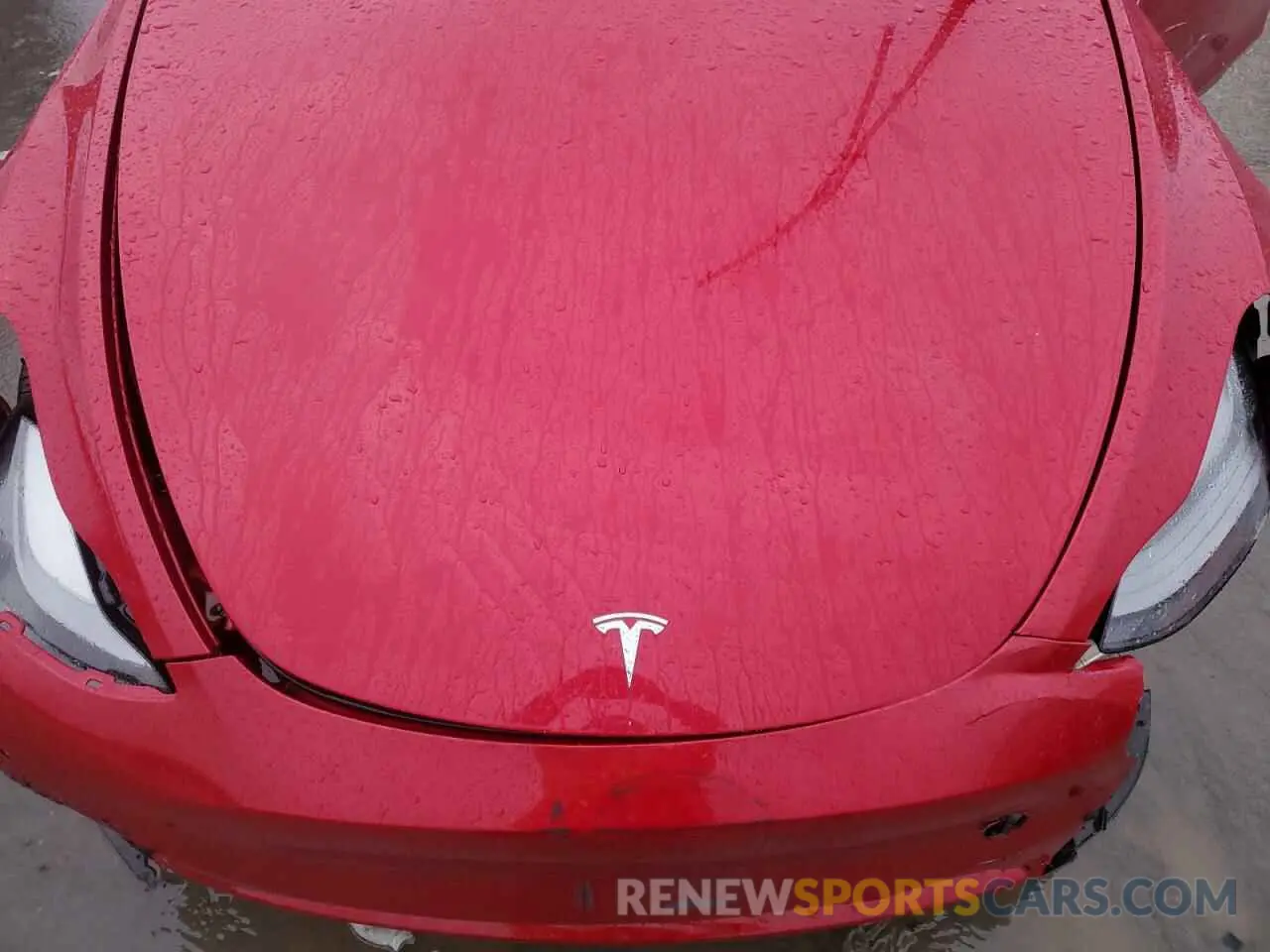 12 Photograph of a damaged car 7SAYGAEE2NF554371 TESLA MODEL Y 2022