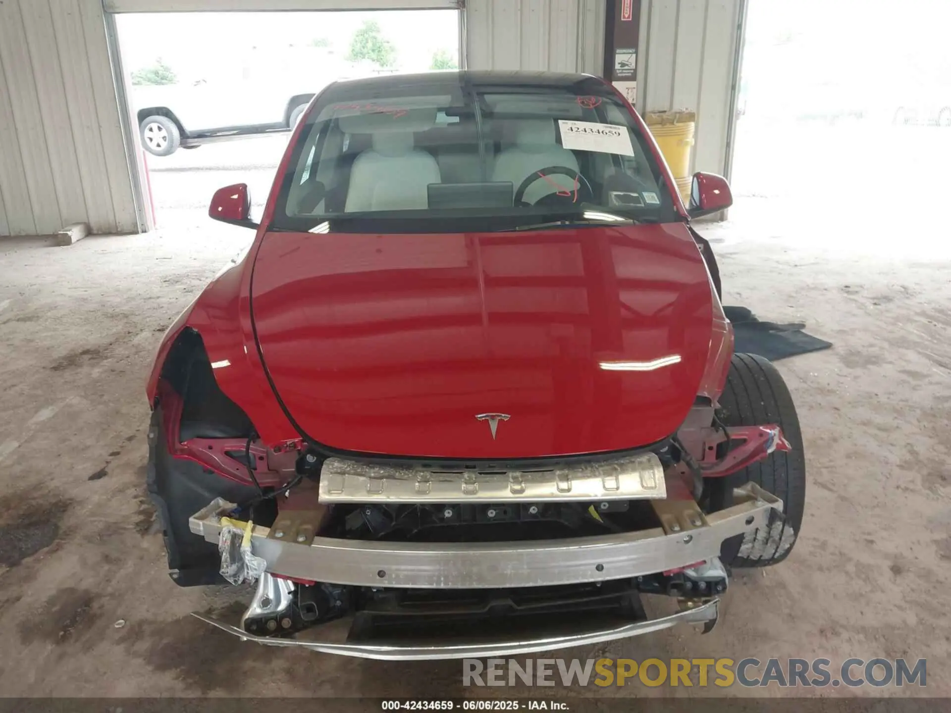 13 Photograph of a damaged car 7SAYGAEE4NF309961 TESLA MODEL Y 2022